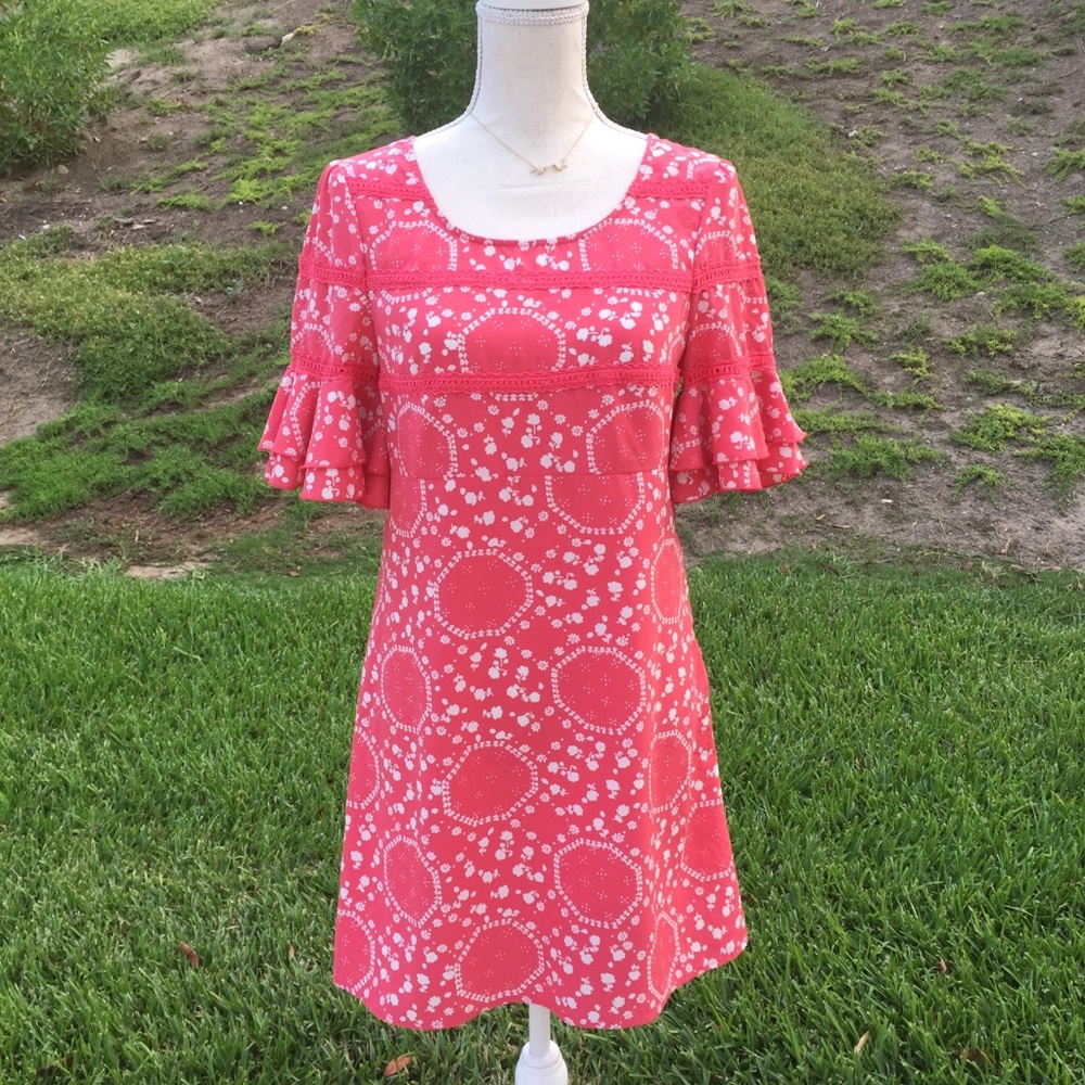 Free people bell sleeve mini